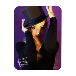 Violette Coquette "Top Hat" / 2 Magneet