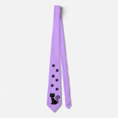 Violette de chat de Cravate (Devant)