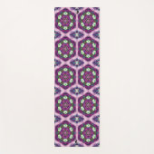 Violette Kaleids Yoga Mat (Voorkant)