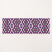 Violette Kaleids Yoga Mat (Voorkant (horizontaal))
