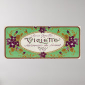 Violette Soap LabelParis, Frankrijk Poster (Voorkant)