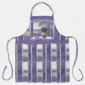 violettes dans un tablier de bocal de lune (Recto)