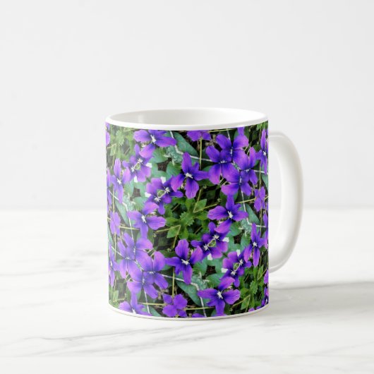 Violettes de Bois de Mug (Devant droit)