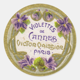 Violettes Étiquette parfum, Paris 1900