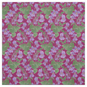 Violettes sucrées sur mesure Répéter le tissu flor (Échantillon)