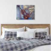 Violin, 1918 canvas afdruk (Insitu (Slaapkamer))