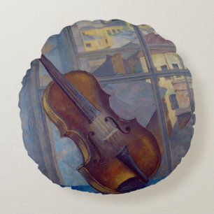 Violin, 1918 rond kussen