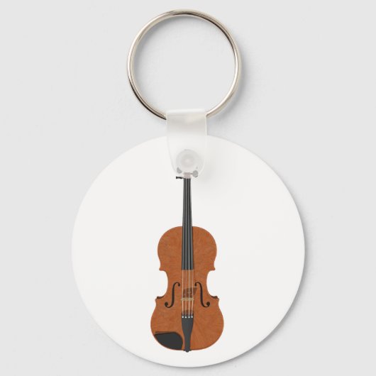 Violin: 3D-model: Sleutelhanger (Voorkant)
