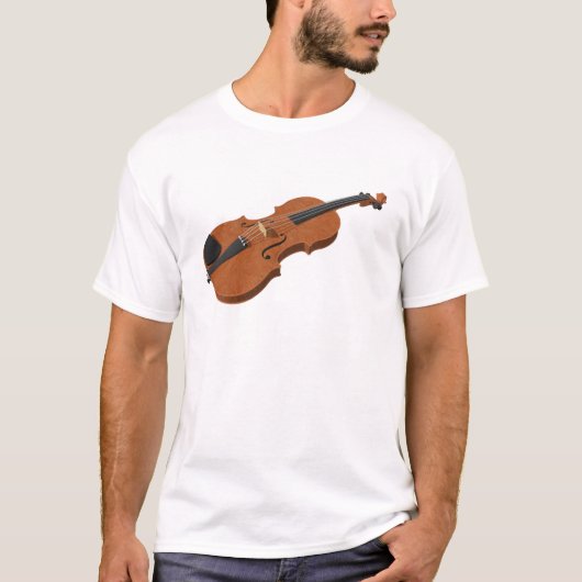 Violin: 3D-model: T-shirt (Voorkant)