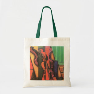 Violin and Guitar van Juan Gris, Cubistische kuns Tote Bag