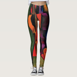 Violin and Guitar van Juan Gris Leggings