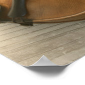 Violin and Sheet Music Poster (Hoek)
