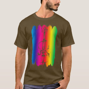 Violin Art Violinist Gift Idee Fiddle T-shirt