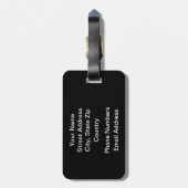 Violin Bagagelabel (Achterkant verticaal)