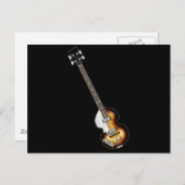 Violin Bass Guitar Briefkaart (Voorkant / Achterkant)