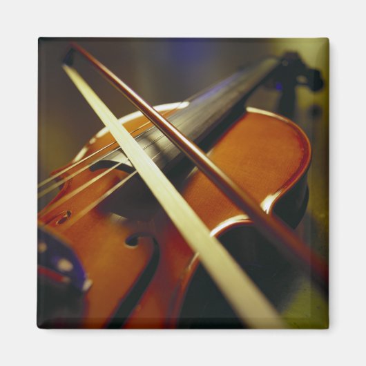 Violin & Bow Close-up 1 Magneet (Voorkant)