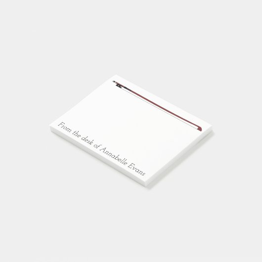 Violin Bow Post-it® Notes (Schuin)
