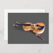 Violin Briefkaart (Voorkant / Achterkant)