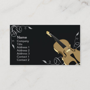 Violin - Business Visitekaartje