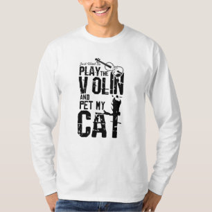 Violin Cat T-shirt