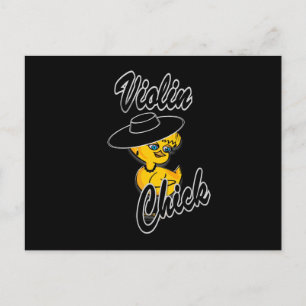 Violin Chick #4 Briefkaart
