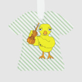 Violin Chick Ornament (achterkant)