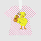 Violin Chick Ornament (achterkant)