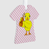 Violin Chick Ornament (voorkant)