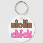 Violin Chick Sleutelhanger (Voorkant)
