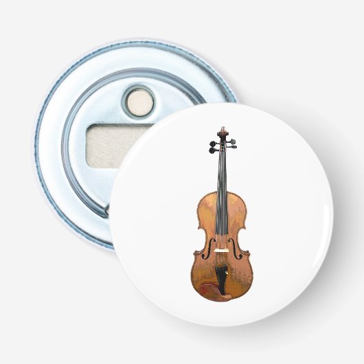 Violin Classical Music Cute Bottle Opener (Voorkant)