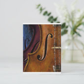 Violin Composition Briefkaart (Staand voorkant)