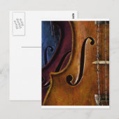 Violin Composition Briefkaart (Voorkant / Achterkant)
