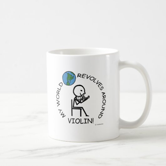 Violin - De wereld revolteert rond Koffiemok (Rechts)