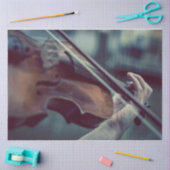 Violin Decoupage Tissuepapier (Craft)