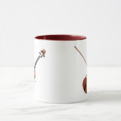 Violin design mok (Midden)