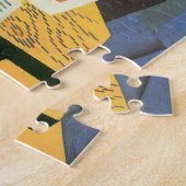 Violin en glas door Juan Gris, Cubisme Legpuzzel (Zijkant)