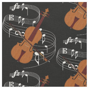 Violin Fabric - Donker Stof