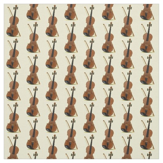 Violin Fabric Stof (Swatch)