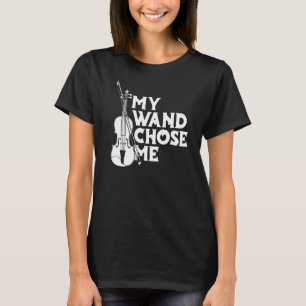 Violin Fiddle Fiddler - Violinist Mijn hand heeft T-shirt