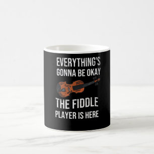 Violin   Fiddle Player Gifts Funny Gezegde Koffiemok