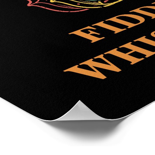 Violin Fiddle Whisperer Poster (Hoek)