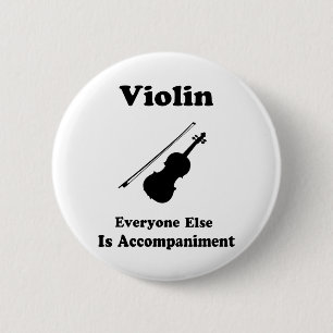 Violin Gift Ronde Button 5,7 Cm