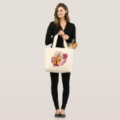 Violin Grote Tote Bag (Voorkant (model))