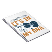 Violin - Het zit in mijn DNA Notitieboek (Rechterzijde)