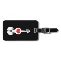 Violin Hoesje Label - Je eigen naam toevoegen