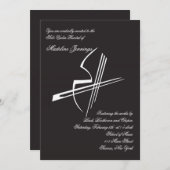 Violin Impressions Overweging - Uitnodiging (Voorkant / Achterkant)