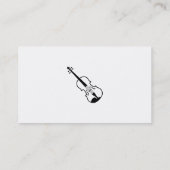 Violin, Jouw naam hier, Visitekaartje (Achterkant)