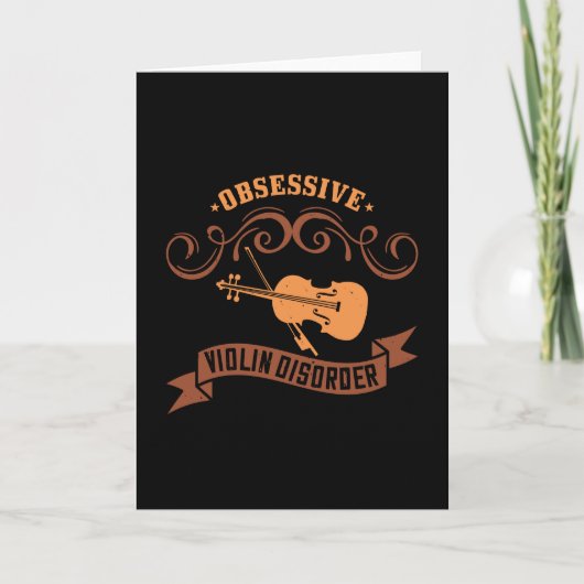 Violin - kaart (Voorkant)