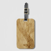 Violin key bagagelabel (Voorkant (verticaal))