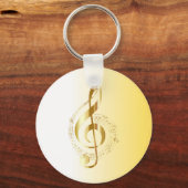 Violin key sleutelhanger (Voorkant)